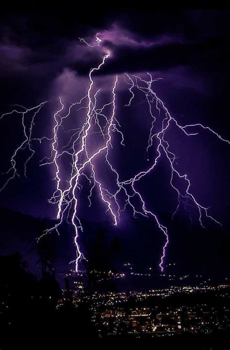 Pin By Margie On Purple Passion Lightning Photography Lightning