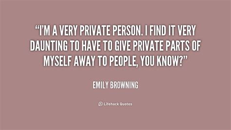 Private Person Quotes Quotesgram