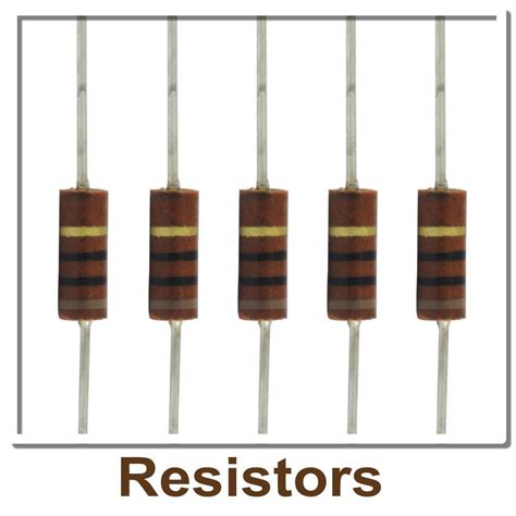 Carbon Comp Resistors 12watt Various Values Guitar Templates