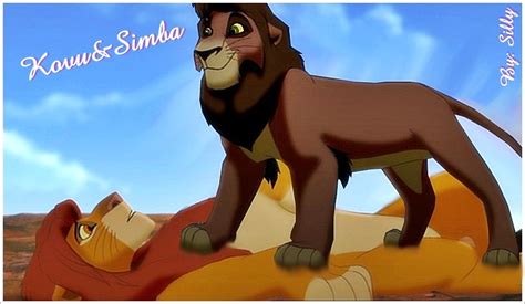 Lion Kingkovu And Simbalove By Sillylioll On Deviantart