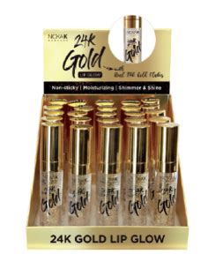 Today, you can find a clear lip gloss that's shiny without being sticky. WHOLESALEBEAUTYLA > LIPGROSS > LGGD01-24K GOLD LIP GLOSS/25PC