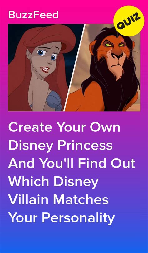Think Like A Disney Princess And We Ll Tell You Which Disney Villain Matches Your Personality