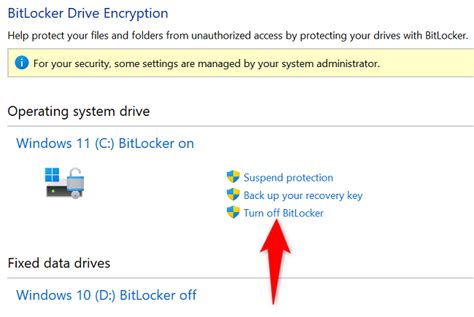 How To Disable Bitlocker Encryption On Windows 10 And 11