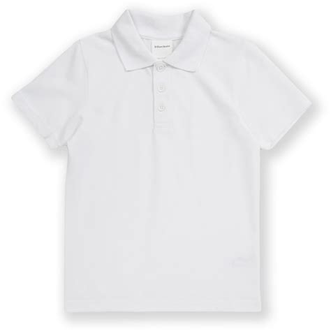 Brilliant Basics Kids School Polo Shirt 2 Pack White Big W