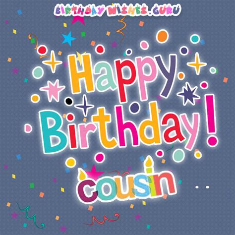 Growing up is never complete without our crime partners as a kid. Happy Birthday Wishes Image For Cousin - Happy Birthday Wishes