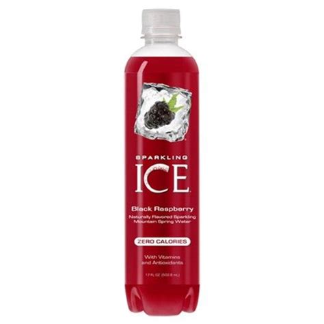 Sparkling Ice Naturally Flavored Sparkling Water Black Raspberry 17