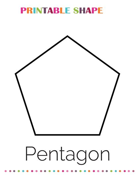 Pentagon Do A Dot Printable 0b1