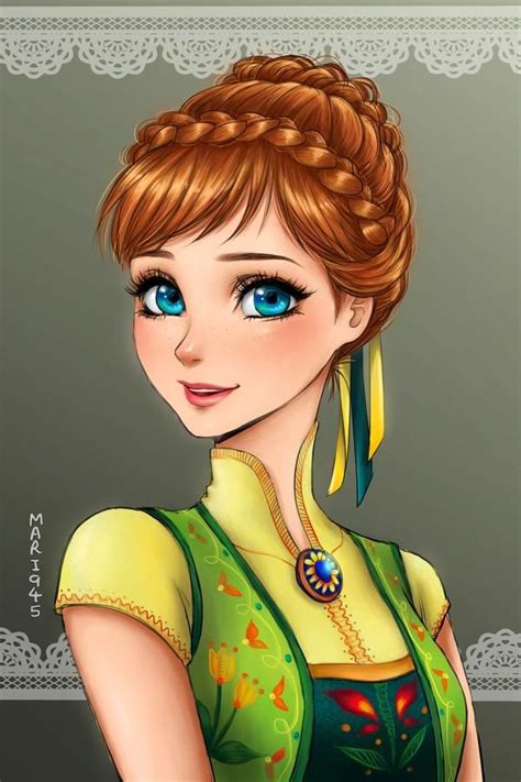 Anna Frozen Fever By Mari945 On Deviantart In 2020 Disney Princess