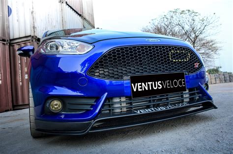 Ventus Veloce Carbon Fiber 2014 2017 Ford Fiesta St Complete Aero Kit