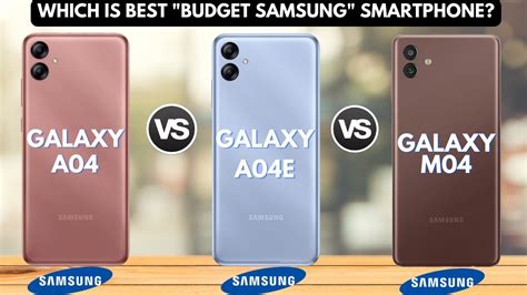 Samsung Galaxy A04 Vs Samsung Galaxy A04e Vs Samsung Galaxy M04 ⚡full