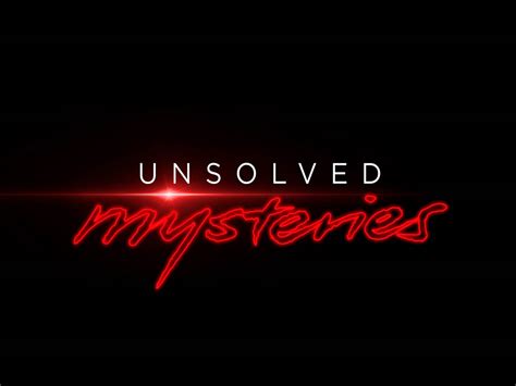 Unsolved Mysteries Trailer The Hit Of The 1980s Is Back The Nerdy