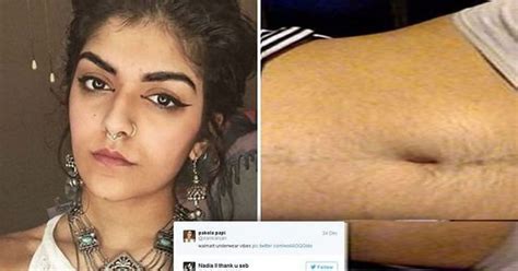 Woman With Stomach Hair Selfie Gets Criticized Now She S Back Better Than Ever Woman With