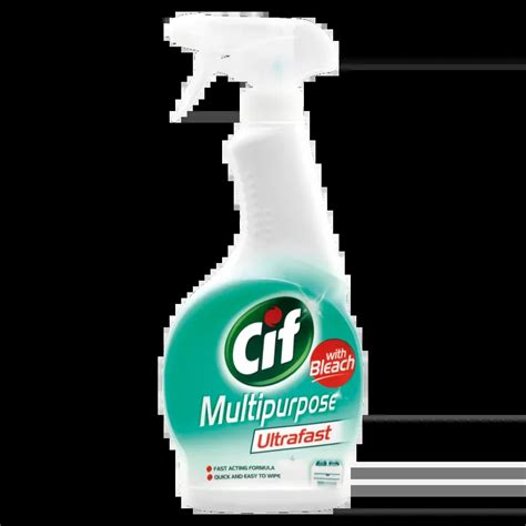 Cif With Bleach Multipurpose Spray Ultrafast 450 Ml Fast Acting