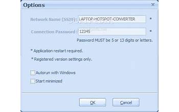 SAMSUNG Laptop to Hotspot Converter screenshot #0