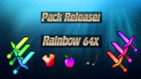 Animated Rainbow 18 Pvp Pack 64x Minecraft Texture Pack