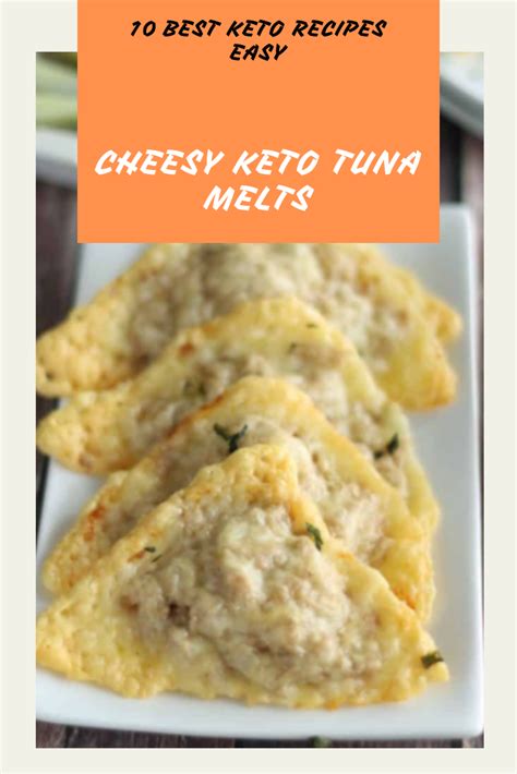This is an easy low carb sandwich that is sure to become a regular in your meal plan! Cheesy Keto Tuna Melts