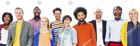 Stock Photo Group Of Diverse People Standing Together Concept 334344842