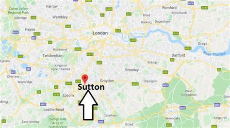 Where Is Sutton Located What Country Is Sutton In Sutton Map Where