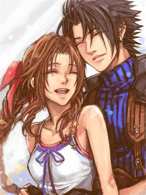 Zack Fair And Aerith Gainsborough The Characters Pinterest My