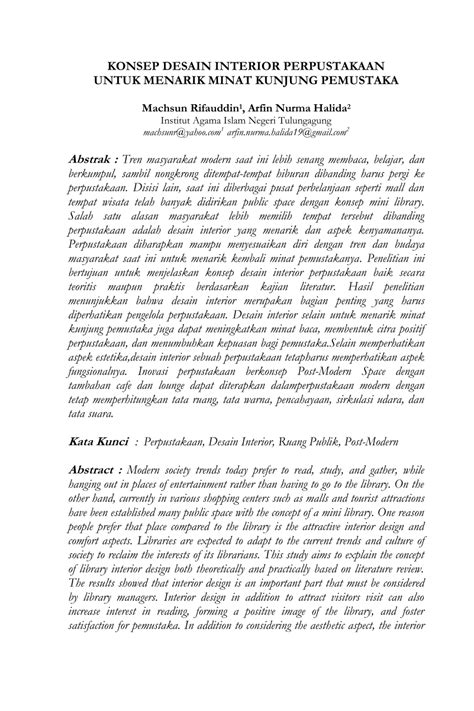 Rencana kebutuhan material bangunan (rkmb) 6. Jurnal Penelitian Usaha Jasa Desain Interior Bangunan : Jurnal Desain Barang Dan Jasa Research ...