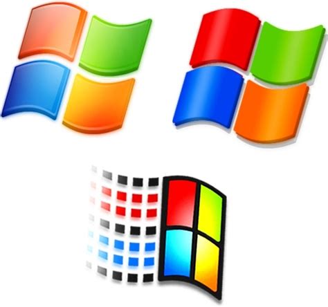 Windows 7 Logo Icons Pack Png Transparent Background Free Download