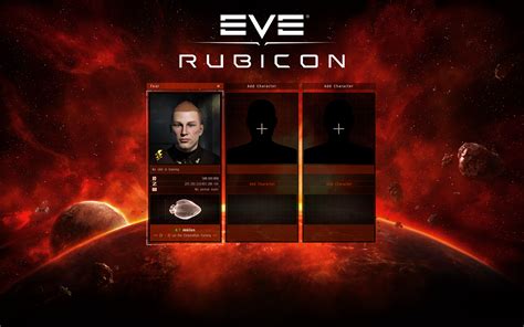 The New Character Selection Screen Eve Online