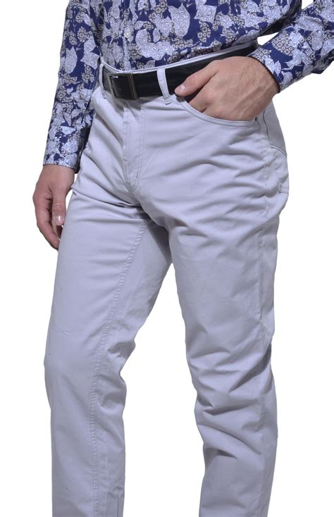 Grey Casual Trousers Trousers E Shop Uk