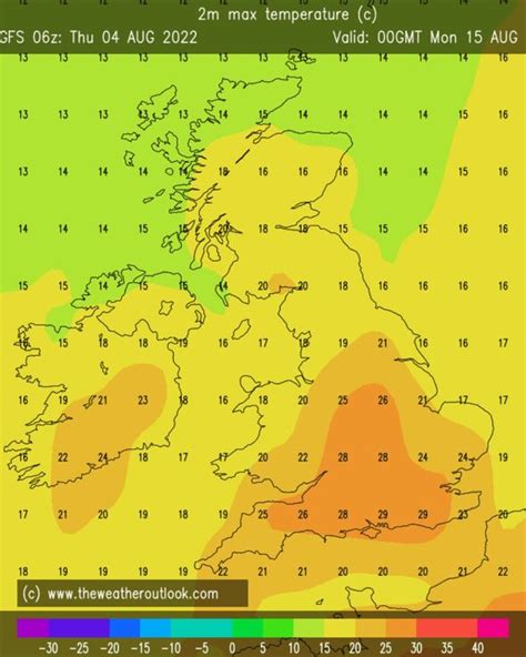 Uk Hot Weather Two Surges Of 30c Heat To Hit Britain By Mid August Weather News Uk