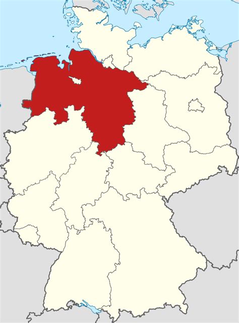 Present day genealogists have a valuable tool that would have been the envy of earlier generations: Germany Map Niedersachsen