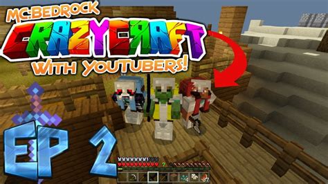 Start browsing and find the best minecraft pe texture pack for various device types that best suits your. Minecraft Bedrock Edition Crazy Craft | EP 2 | ModPack Survival - YouTube
