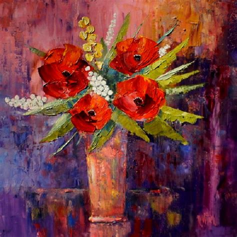 By holicrabe · august 17, 2017. huile sur toile 50 x 50 cm 200€ | Bouquet de fleurs ...