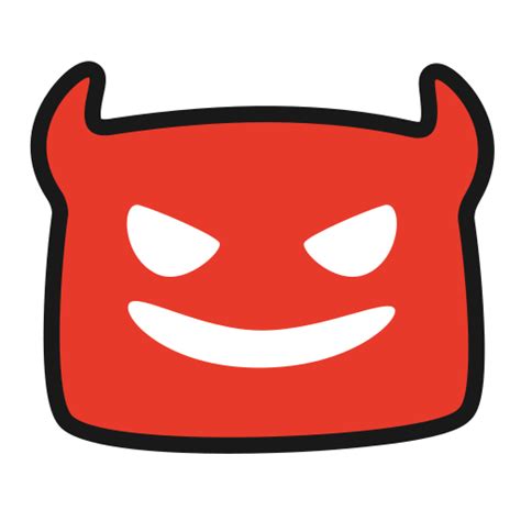 Evil Hating Monster Viral Product Social Media And Logos Icons
