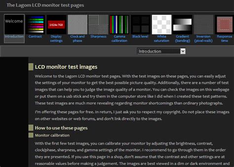 The Lagom Lcd Monitor Test Verifica Gratis La Qualità Del Tuo Monitor