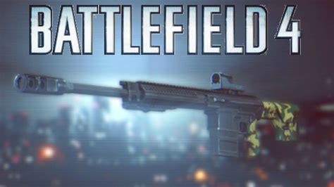 Battlefield 4 Sr338 Weapon Review New Sniper Rifle Sr338 Gameplay