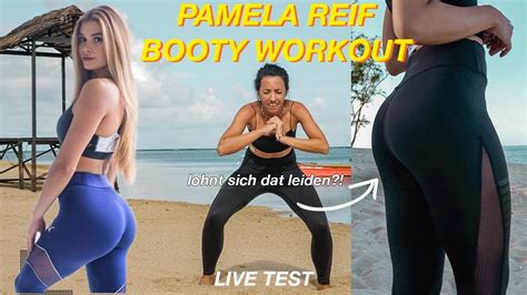 ich teste live das booty burn workout von pamela reif ich sterbe wirklich youtube