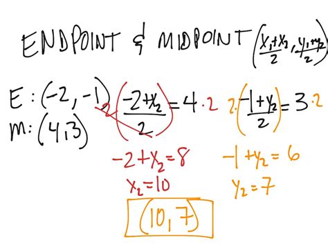 Endpoint Geometry