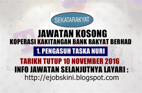 We did not find results for: Jawatan Kosong Koperasi Kakitangan Bank Rakyat Berhad - 10 ...