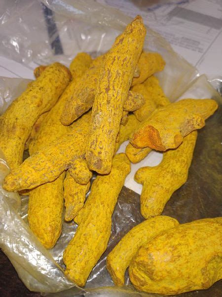 Yellow Double Polished Turmeric Finger Vigna Exports Chennai Tamil Nadu