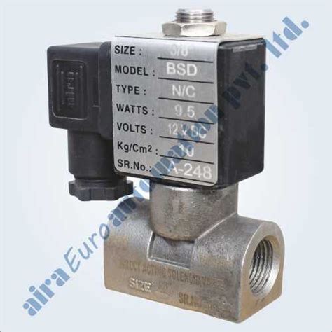 Casting 2 2 Way Direct Acting Solenoid Valve At Best Price In Ahmedabad