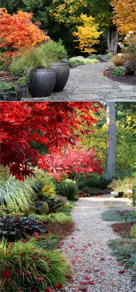 A stone garden path with white blooms and greenery in between looks very chic and very inspiring. 25 Most Beautiful DIY Garden Path Ideas - A Piece Of Rainbow