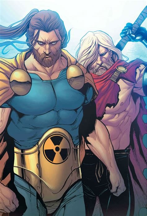 Hyperion And Thor By Stefano Caselli Marvel Comics Art Marvel Comics Marvel Superheroes