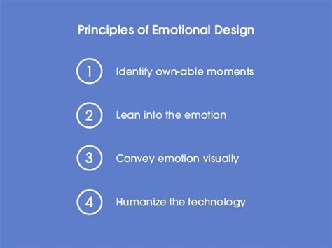 Principles Of Emotional Design