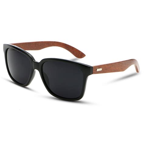 2017 rays designer wooden frame sunglasses unisex wood foot men goggles uv400 sun glasses for