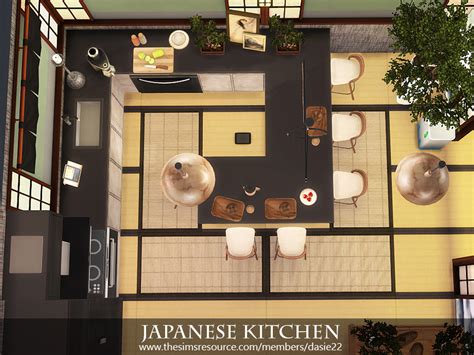 Japanese Kitchen The Sims 4 Catalog