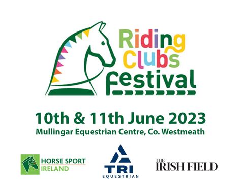 Airc Riding Clubs Festival Results 2023 Association Of Irish Riding Clubs