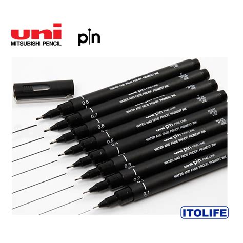Uni Pin Fine Liner Tech Pen Pigment Ink 1pc Shopee Philippines