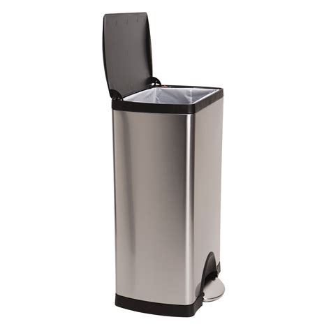 Simplehuman 10 Gal Stainless Steel Trash Can With Liner And Reviews