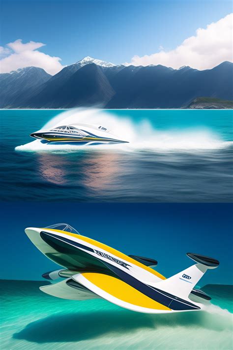 Lexica Hydrofoil Ground Effect Vehicle Water Craft Wig