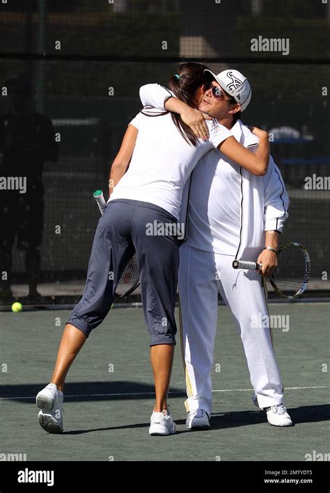 Alejandro Sanz Takes Part In Tony Bennetts All Star Tennis Event Held
