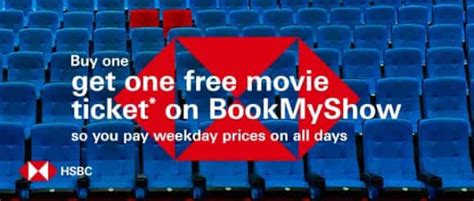 Check spelling or type a new query. Bookmyshow offer on HSBC Bank Credit Cards Buy 1 ticket ...